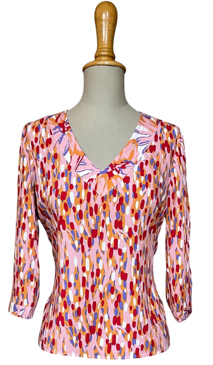 Top CV pois orange