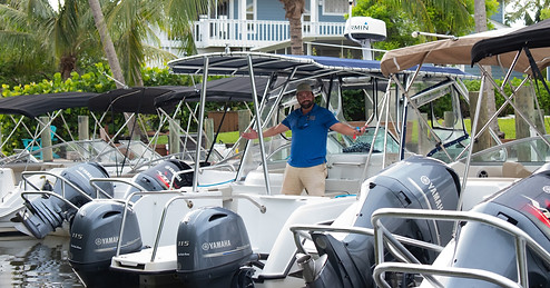 Boat Rental Fleet on North Captiva