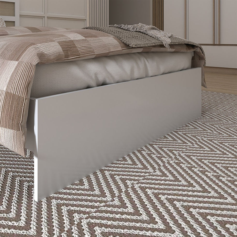 Thumbnail: เตียง 3.5 ฟุต รุ่น MALFOY สีขาว