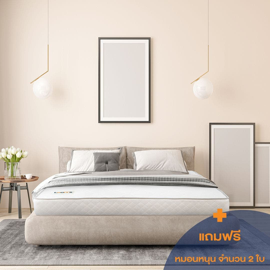 ที่นอนสปริง ขนาด 5 ฟุต รุ่น SLEEPER พร้อมหมอน