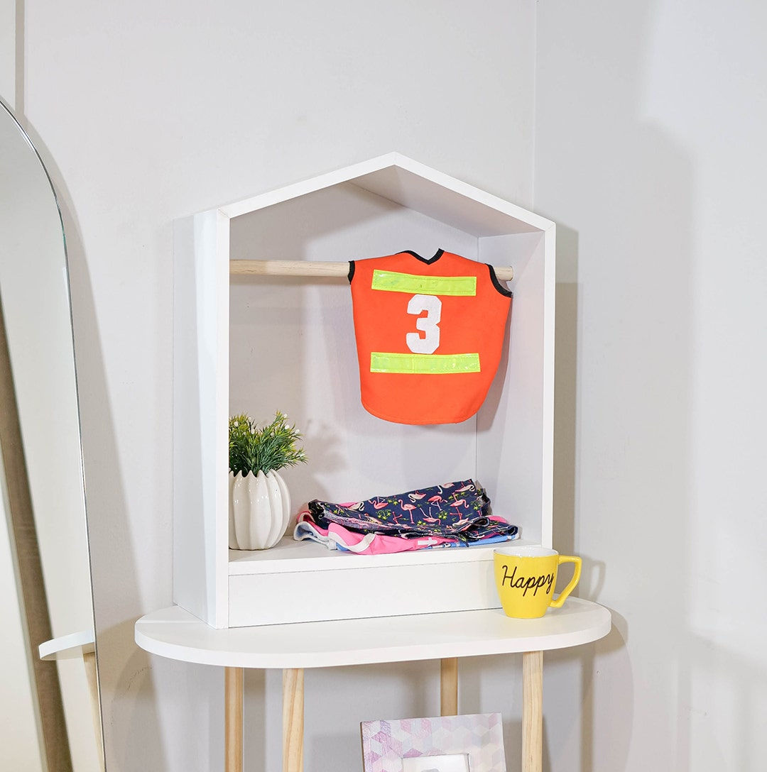 ชั้นราวแขวน ขนาด 45 ซม. รุ่น GOODDIE สีขาว