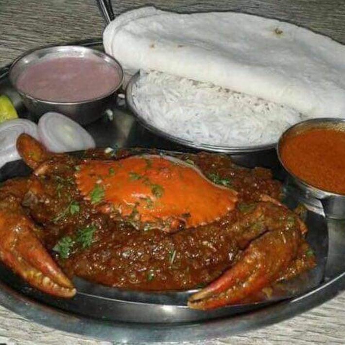 Crabs thali
