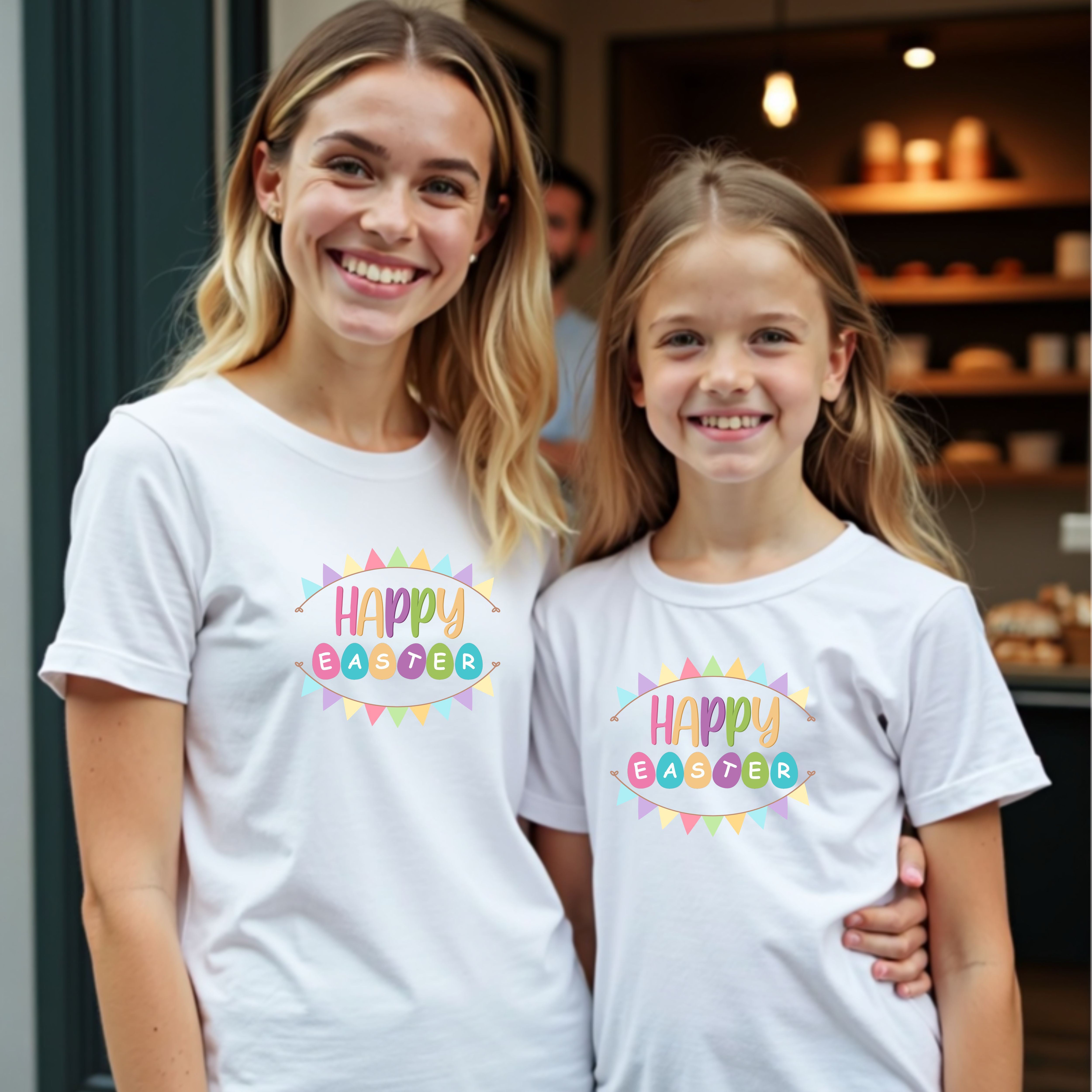Happy Easter Adult Tee | Family Matching TShirts | Great Gift Idea | GR8Gifts.ca