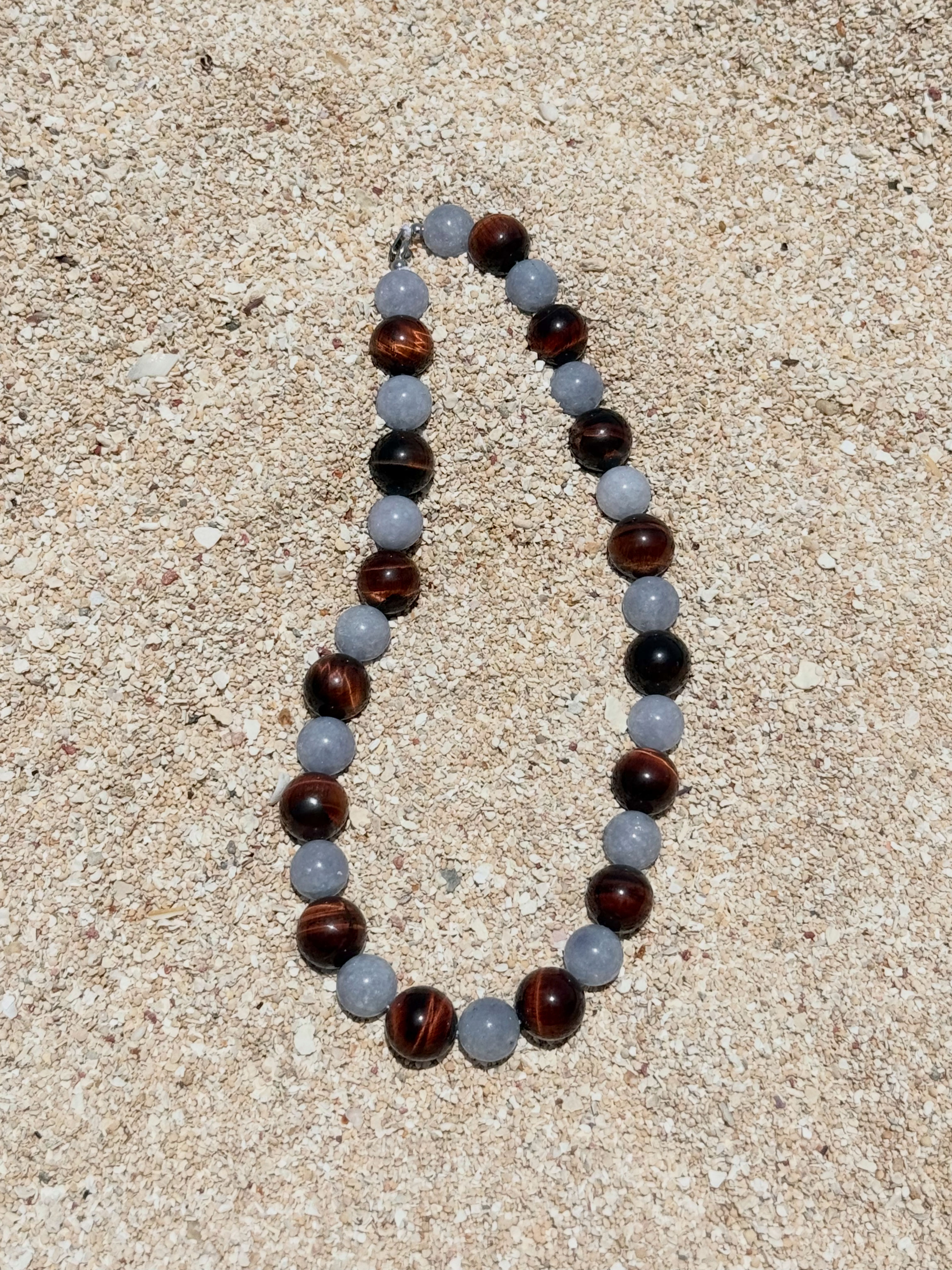 Solstice (Aquamarine & Tiger's Eye)
