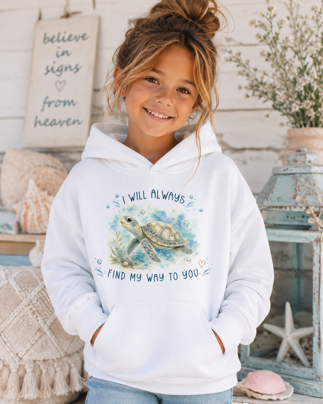 I Will Always Find My Way To You Youth Hooded Sweatshirt