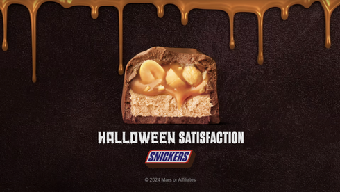 Snickers Halloween Endcard Design