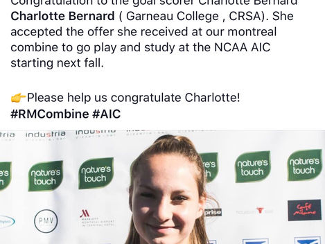 Charlotte Bernard-NCAA BOUND!