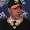 Penguins Select Samuel Poulin in the First Round of the 2019 NHL Draft.