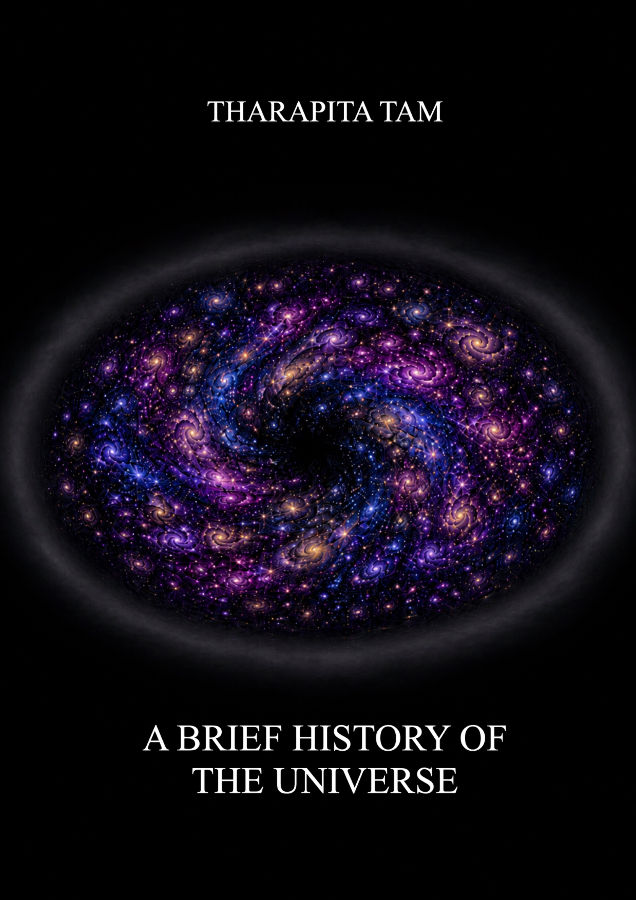 Front cover of A Brief History of the Universe by Tharapita Tam, a concise philosophical book