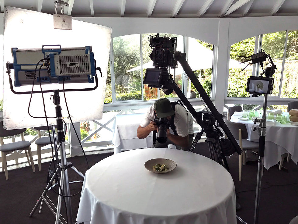 Global Pictures integrate photography with the video production to save the client time and money.