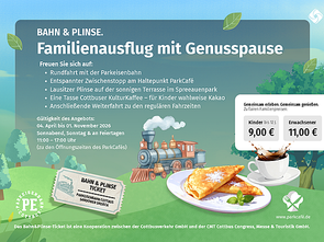 Purer Dampfgenuss – Goldener Herbst mit der Parkeisenbahn Cottbus