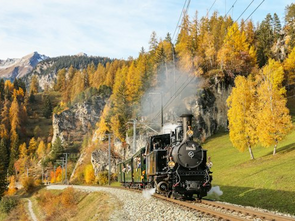 Unter Volldampf mit „Heidi“ durchs UNESCO-Welterbe