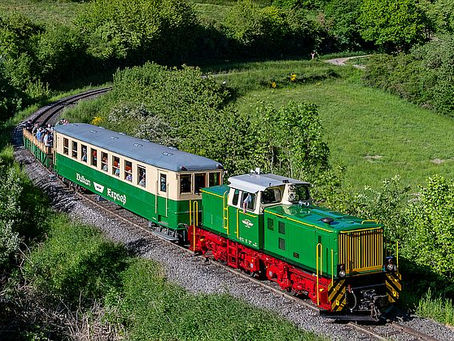 „Vulkan-Expreß“ mit neuer Lok „D 4“