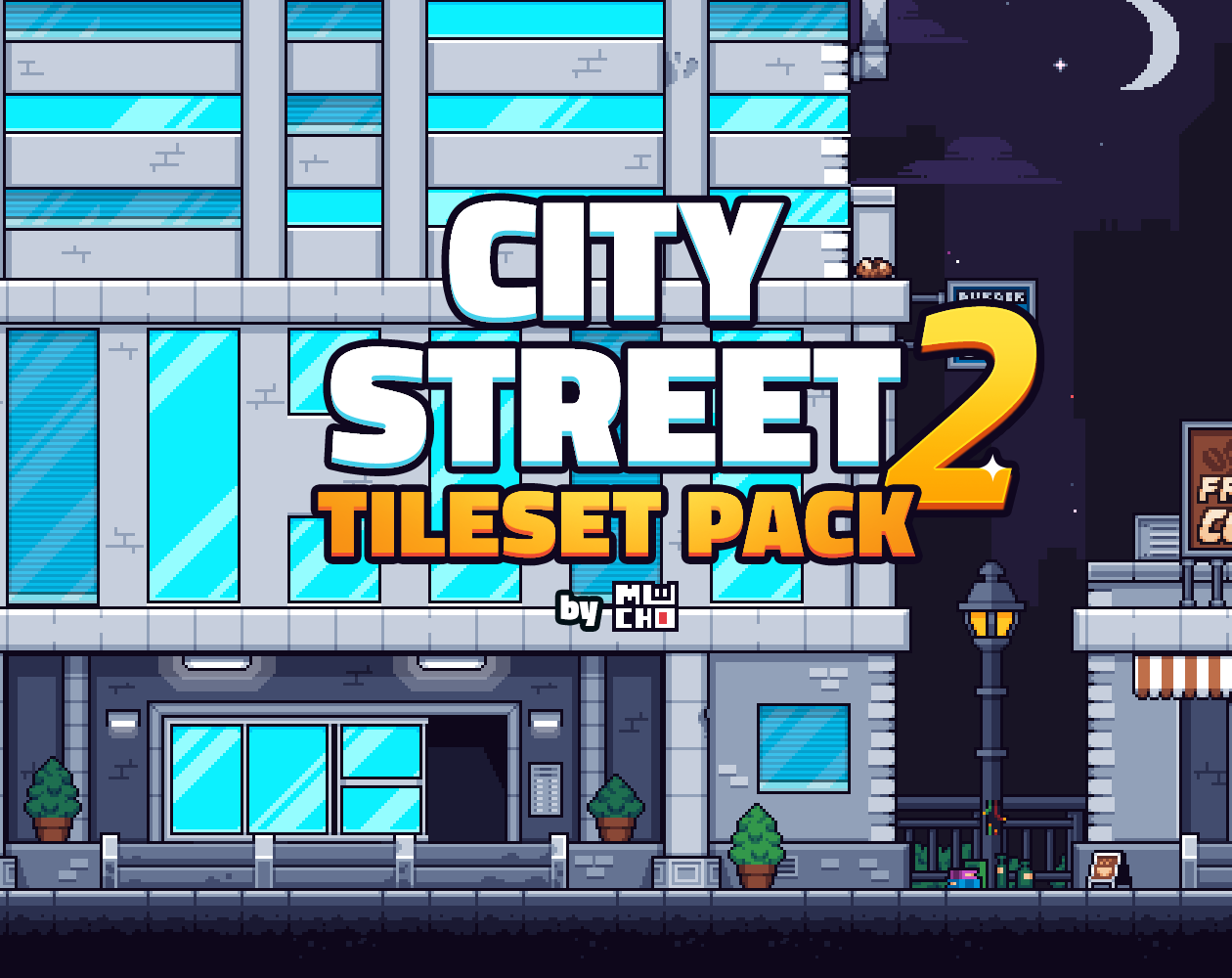 City Street 2 Tileset Pack