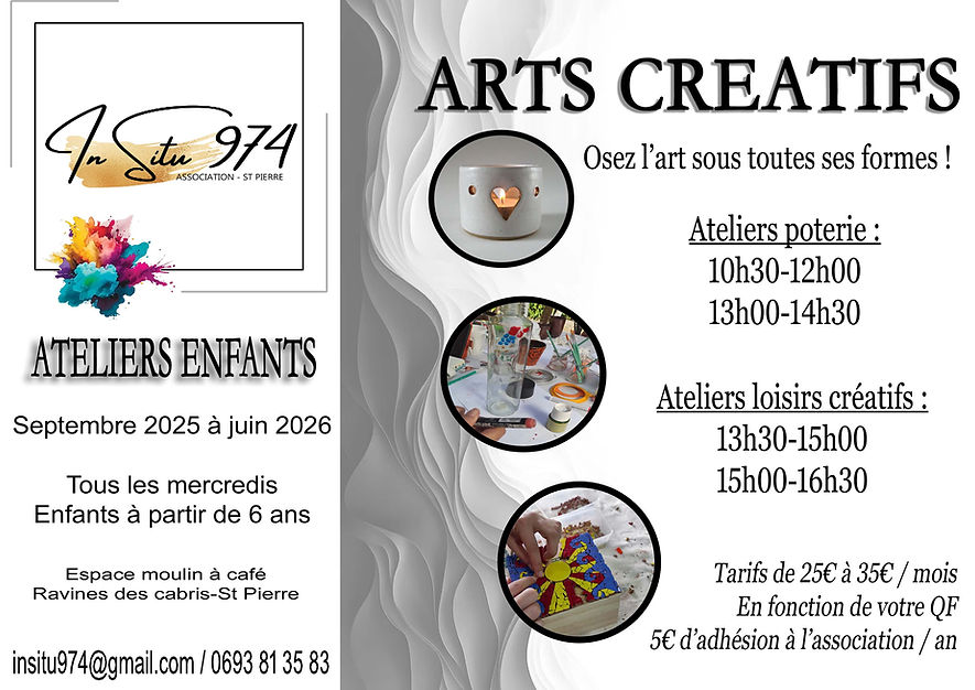 atelier enfants rentrée septembre
