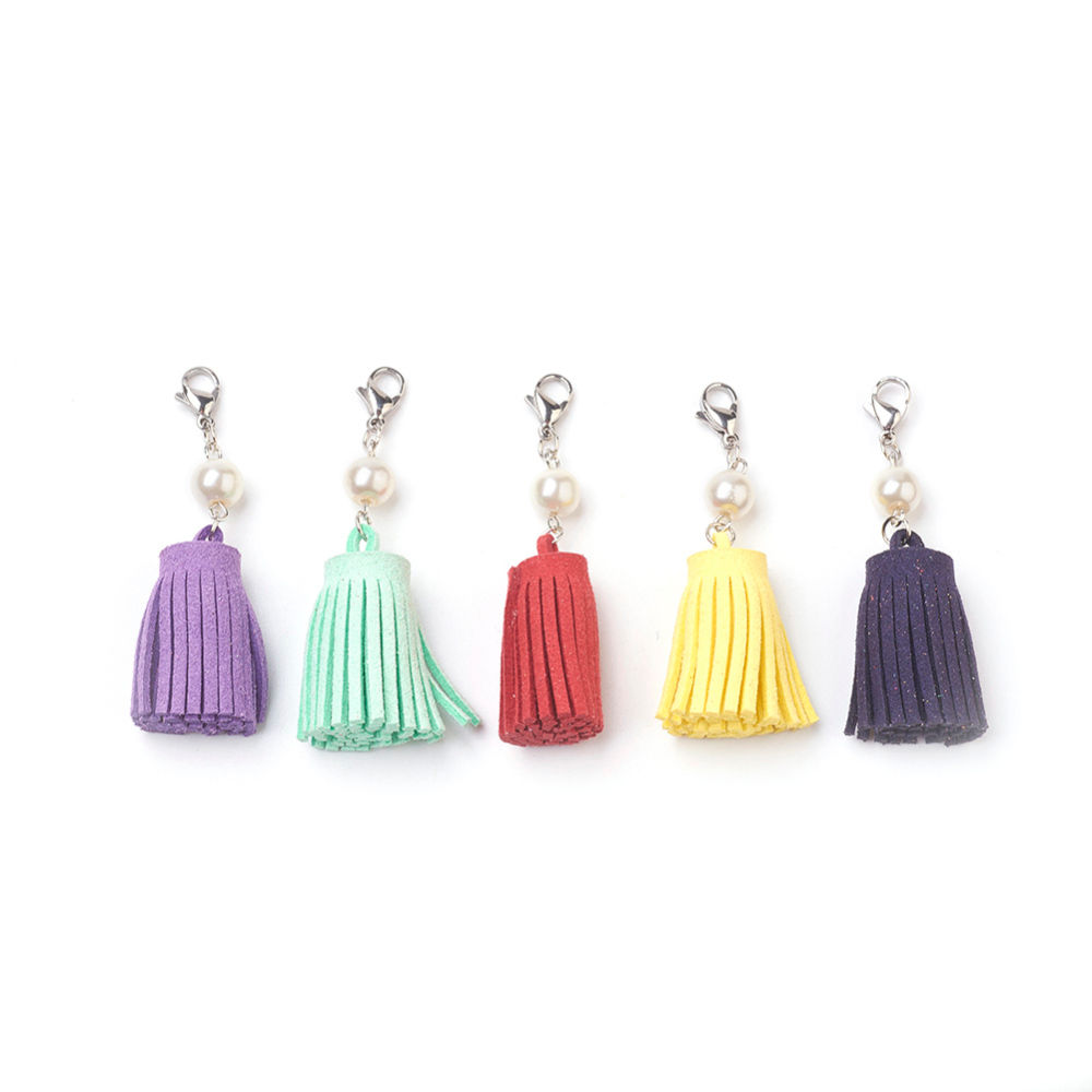 Lot - Pendentif pompon