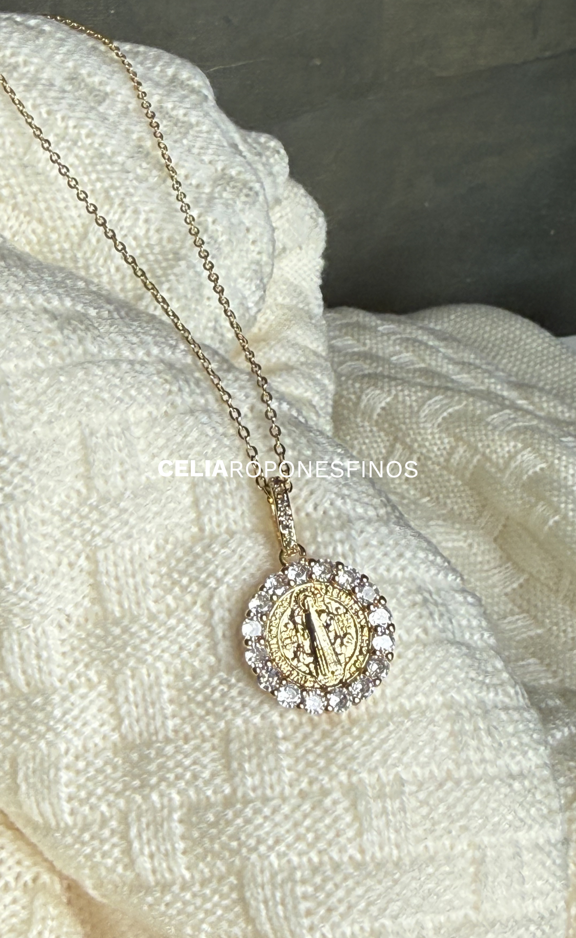 Collar San Benito con Circonias