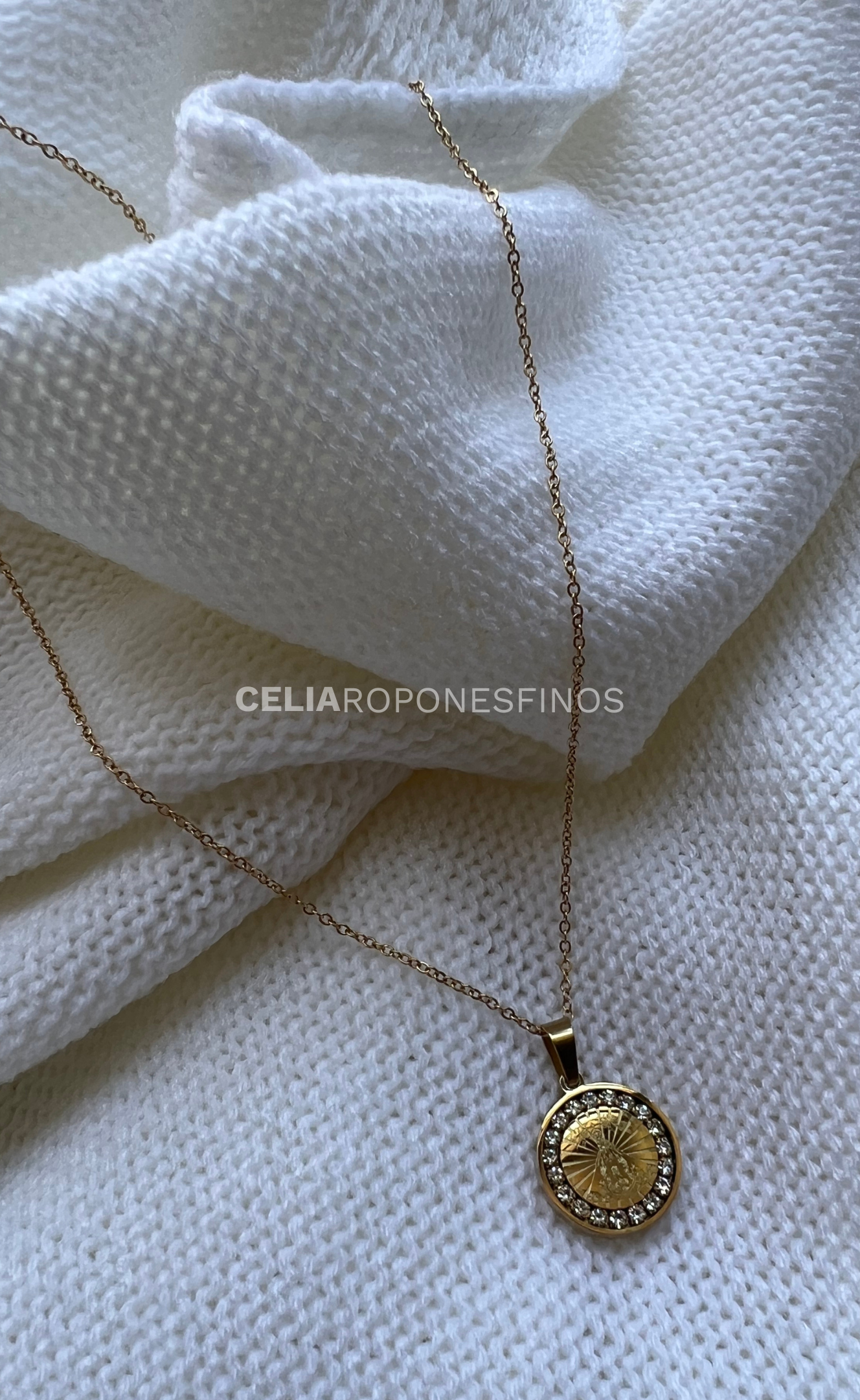 Virgen De San Juan Con Circonia