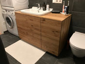 Maßgeschneiderte Badmöbel mit viel Stauraum vom Schreiner in Pforzheim