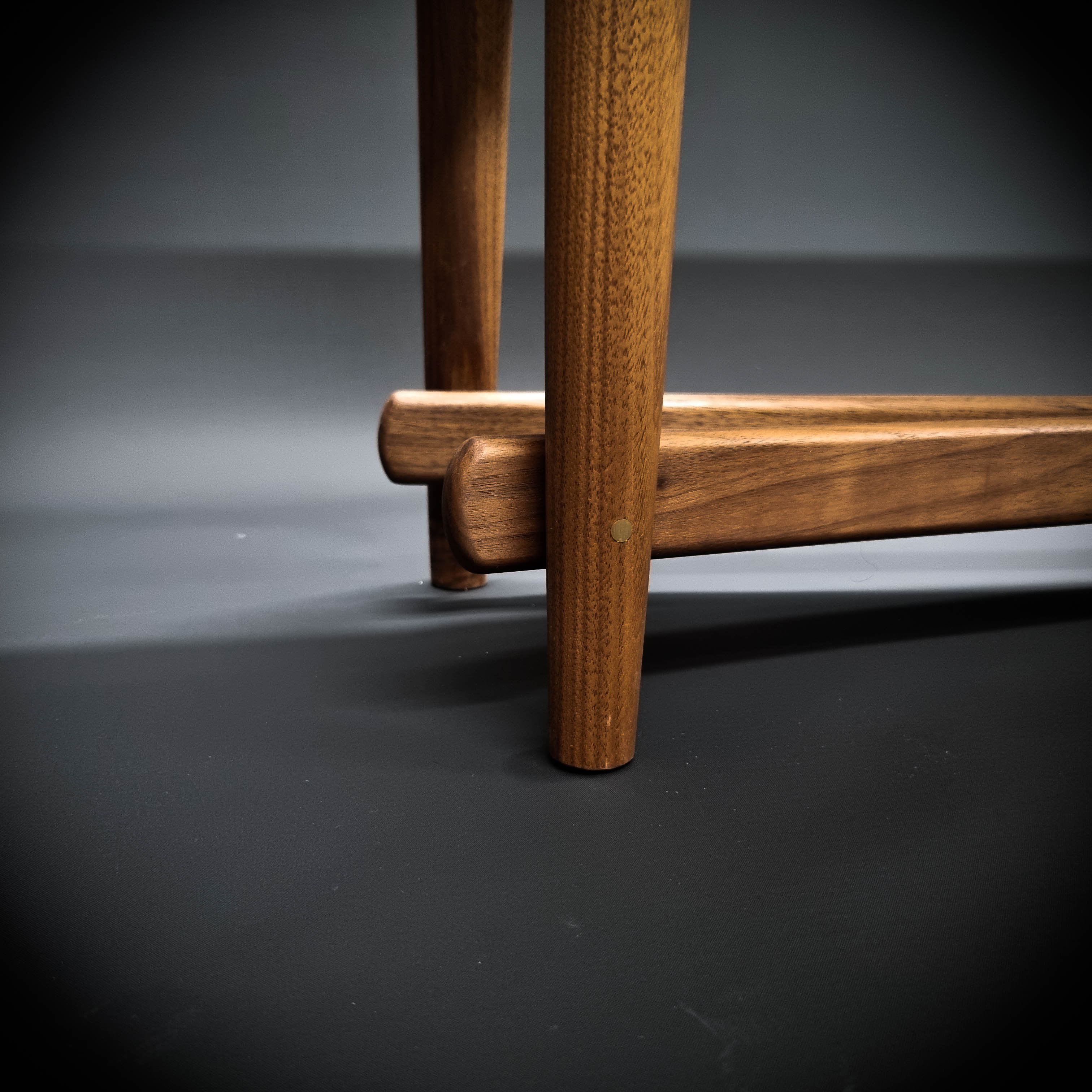 Walnut Entryway Bench