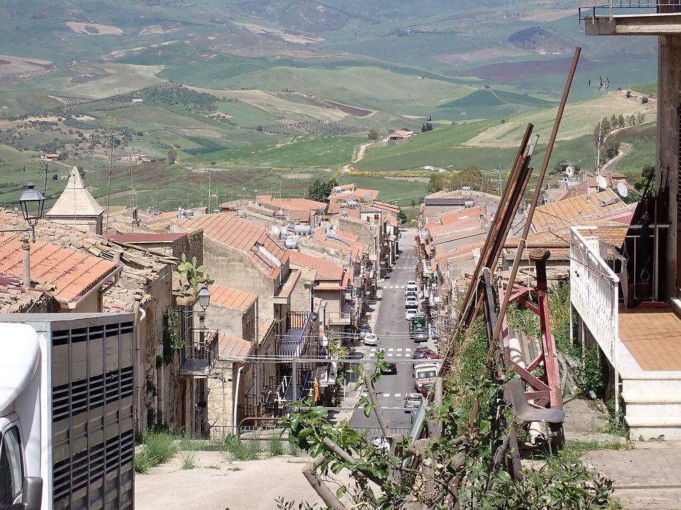 Old Arabic town south east of Palermo