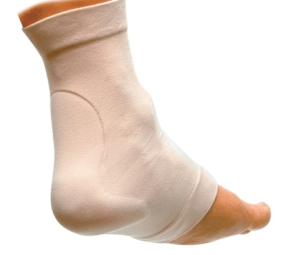 Silicone gel heel sleeves are excellent.