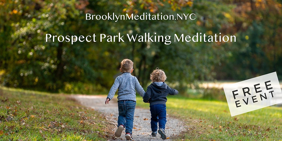 Morning Walking Meditation at Prospect Park Nov 21st @ 11 am