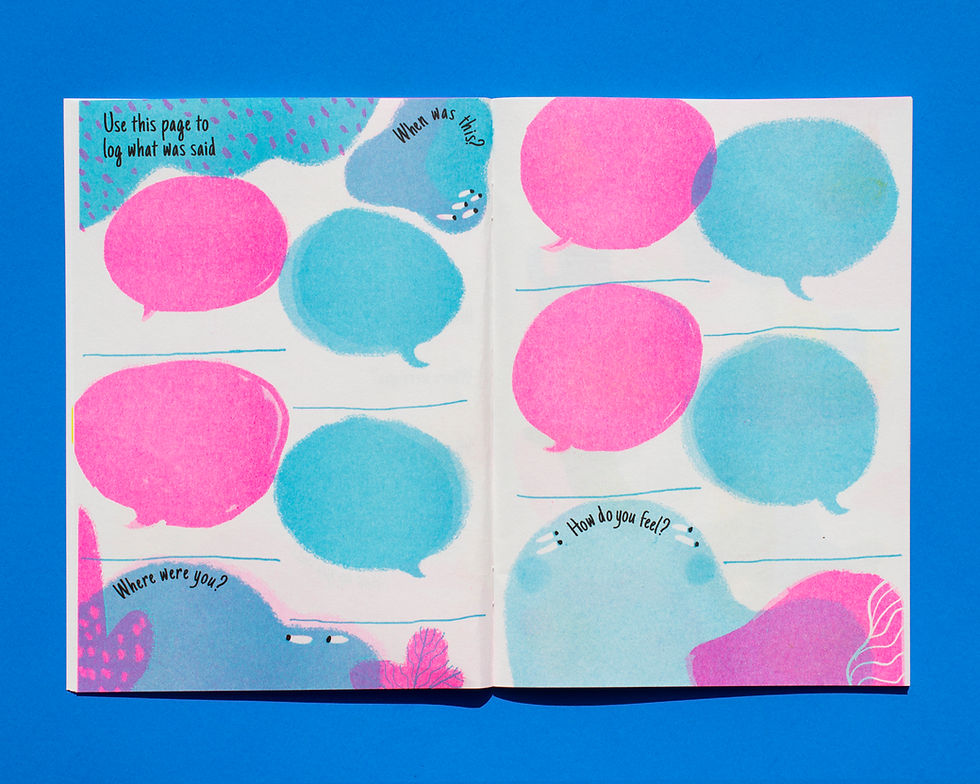 Thumbnail: TAKING RECEIPTS RISOGRAPH ZINE