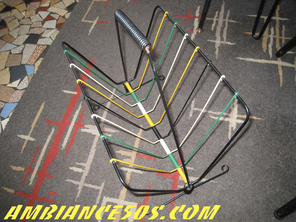 Miniature : Porte-revue en fil de fer plastifié 