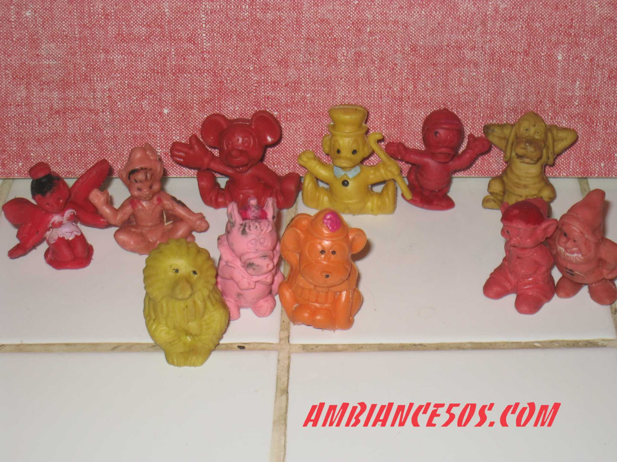 Lot de 11 Glups Esso  vintage