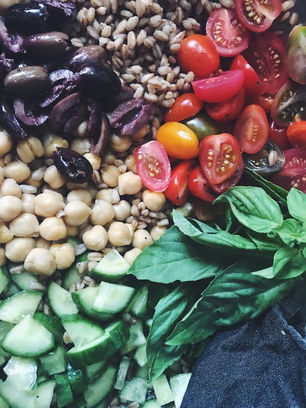 QUICK AND EASY BALSAMIC FARRO SALAD