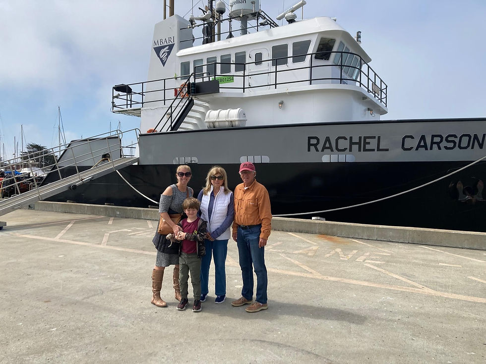 Special tour of this research vessel for the Monterey Bay Aquarium Research Institute