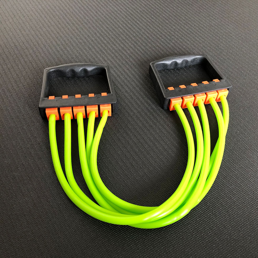 Thumbnail: Fitness Band 5 Tubes Resistance Chest Expander
