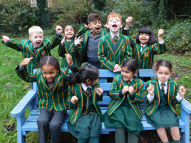 Reception and Infants class photo