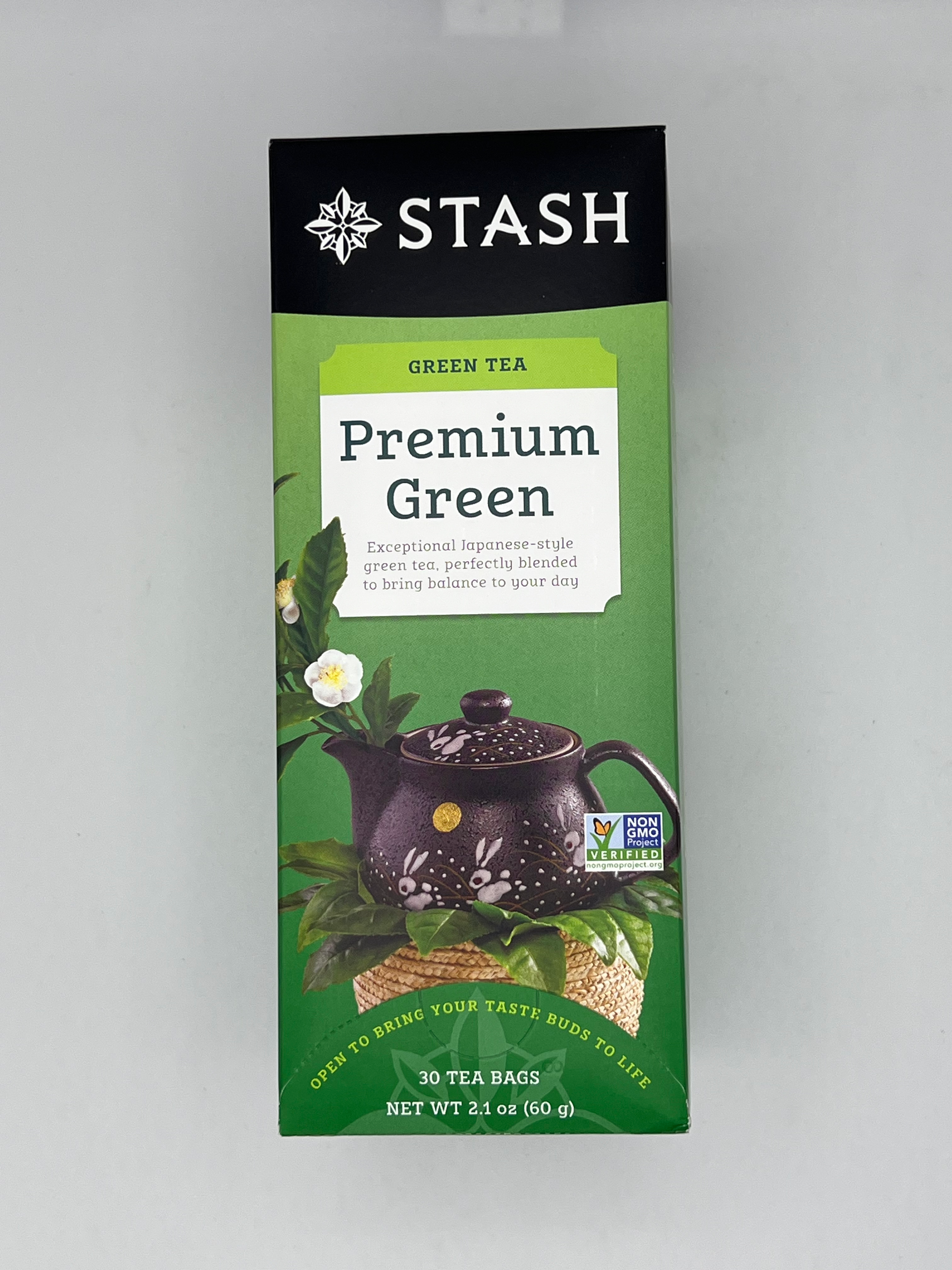 Stash Premium Green 2.1 OZ 30 Tea bags