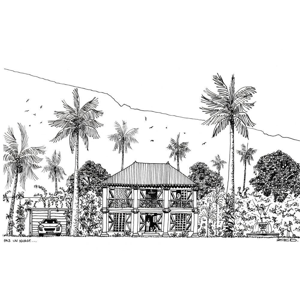 PAS UN NUAGE / 32X45