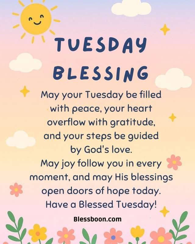 Tuesday Blessing