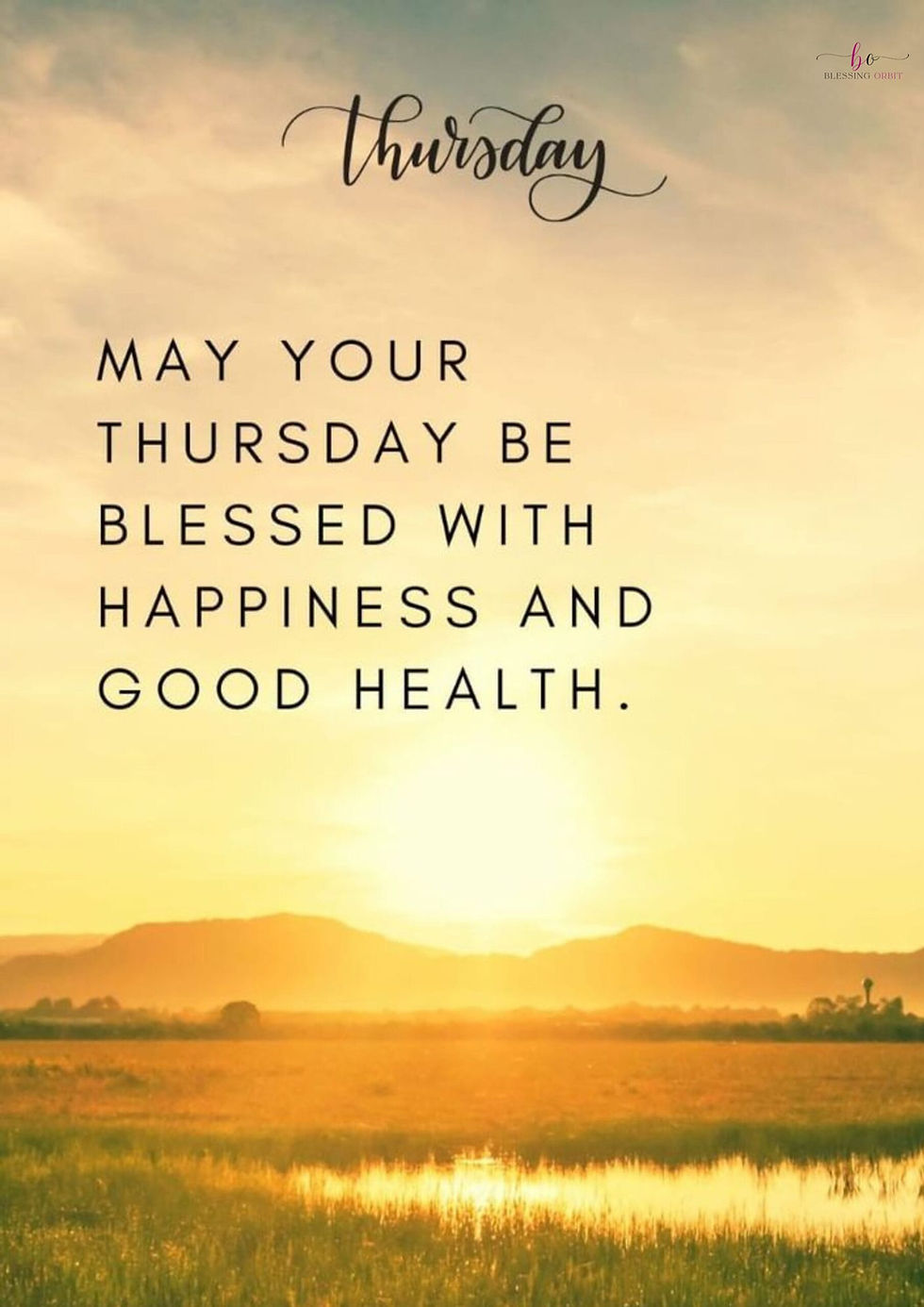 Thursday Blessing
