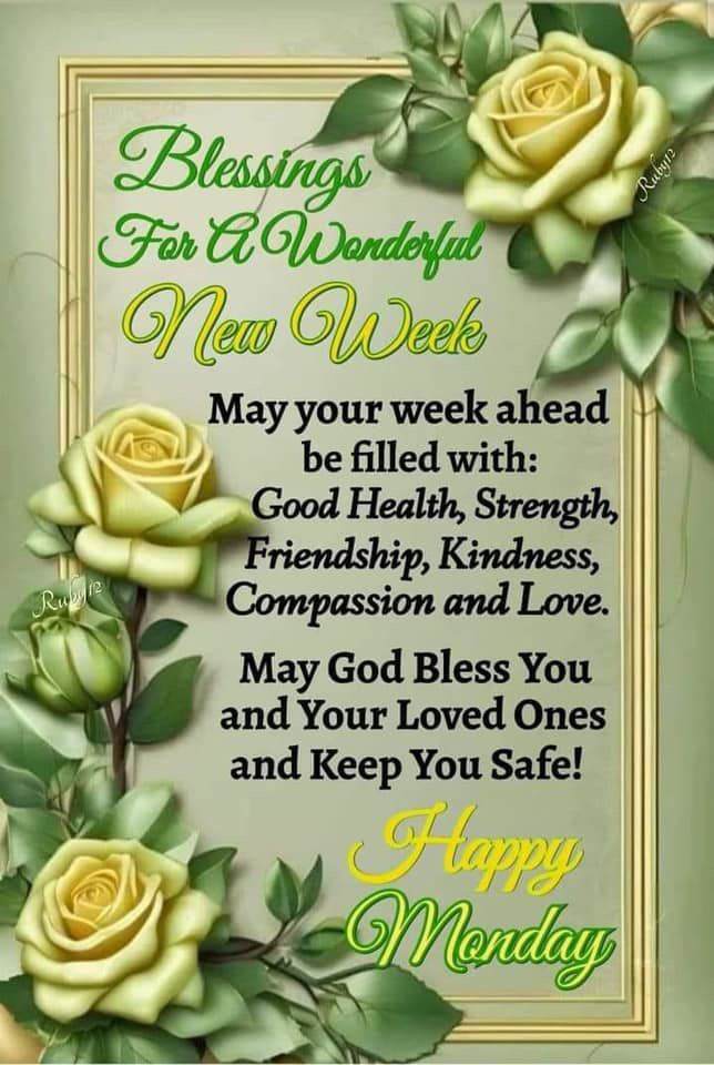 Monday Blessing