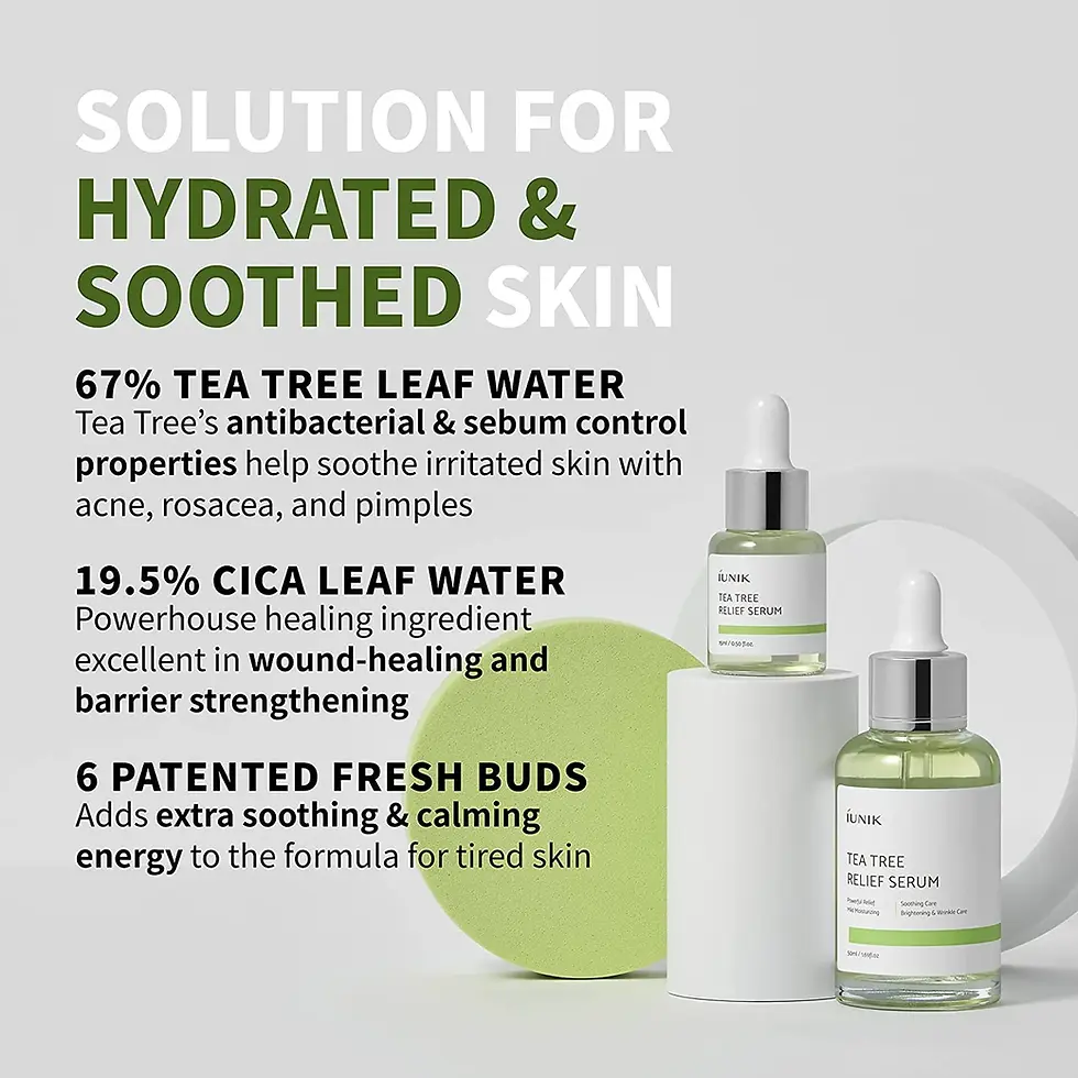 Thumbnail: IUNIK - Tea Tree Relief Serum 50ml