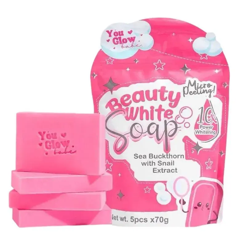 You Glow Babe Beauty White Soap by , 5 Bars x 70g
