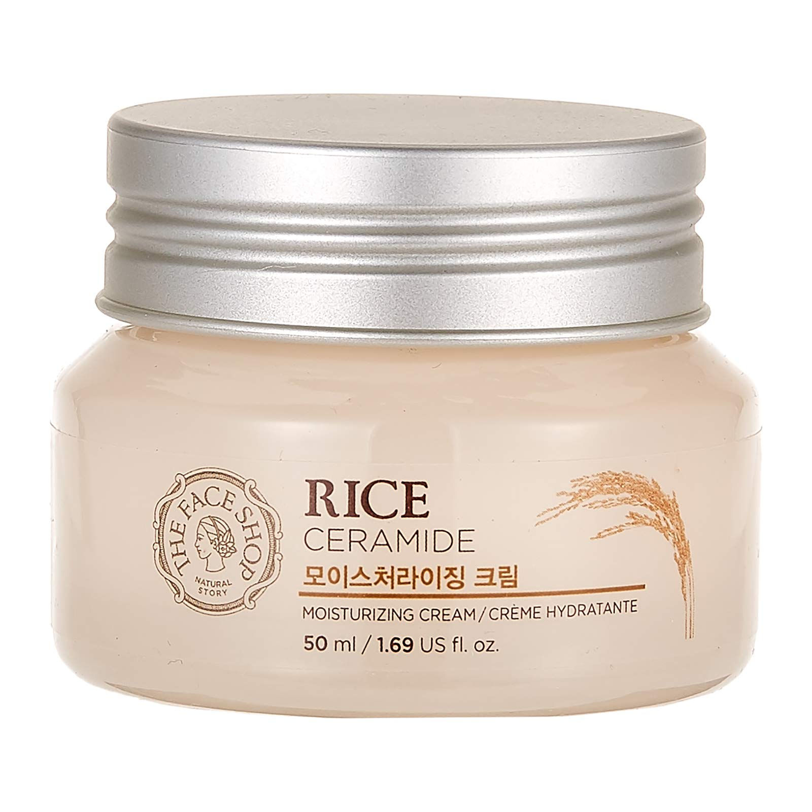 The Face Shop Rice & Ceramide Moisturizing Cream, 50ml
