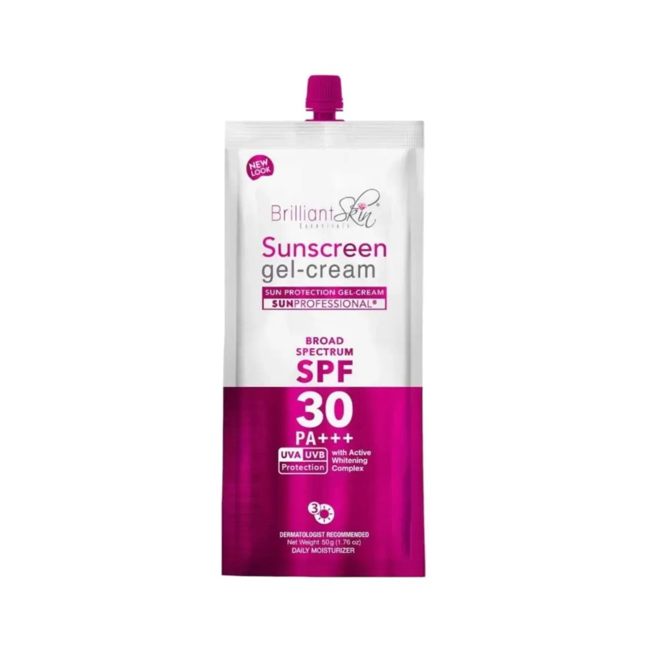 Brilliant Skin Sunscreen Gel-Cream Spf30, 2PC