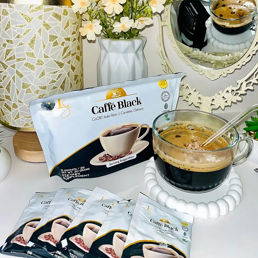Thumbnail: Luxe Slim Caffe Black - 210g (21g x 10 sachets)