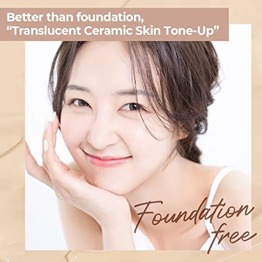 Thumbnail: Numbuzin No.3 Porcelain Base-skip Tone Up Beige, 1.69 fl oz