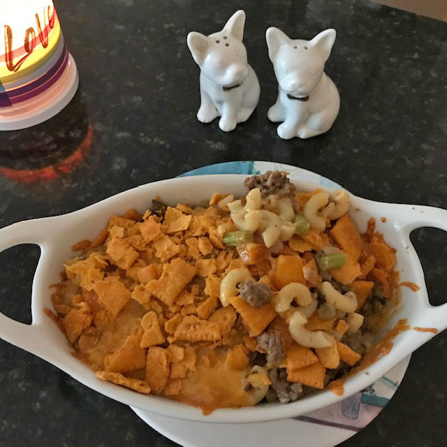 ground beef casserole with elbow pasta