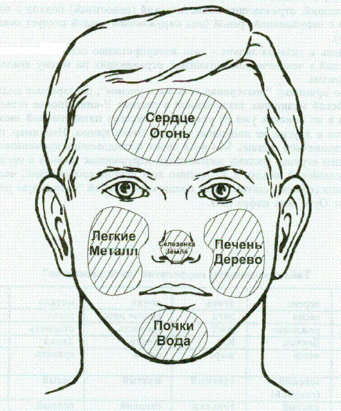 Китайская Диагностика по лицу