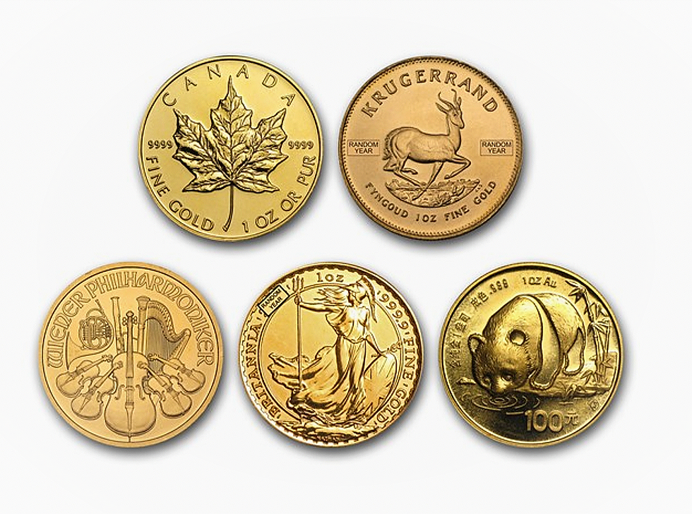 Золота монета 1/10 oz