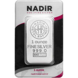 Срібний злиток Nadir Metal Rafineri 1 oz