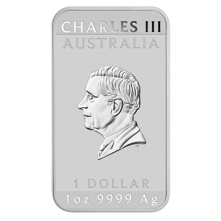 Срібний злиток-монета Дракон 2025 1 унції